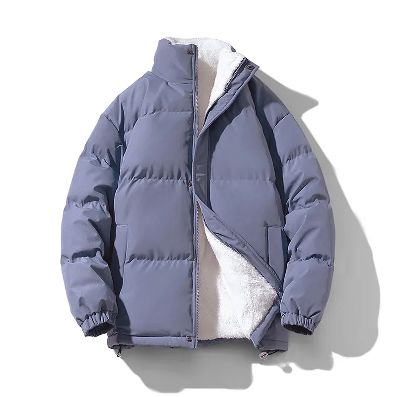 2023 Winter New Youth Fashion Trend Unisex Standing Collar Casual Plush Warm Couple Cotton Clothes
2023 Winter New Youth Fashion Trend Unisex Standing Collar Casual Plush Warm Couple Cotton Clothes