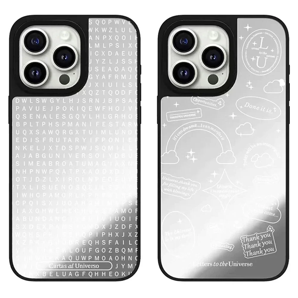 Letter Black Silver Border Mirror iPhone 12 13 14 15 16 Pro Max Case - Protective iPhone Case with MagSafe
Letter Black Silver Border Mirror iPhone 12 13 14 15 16 Pro Max Case - Protective iPhone Case with MagSafe