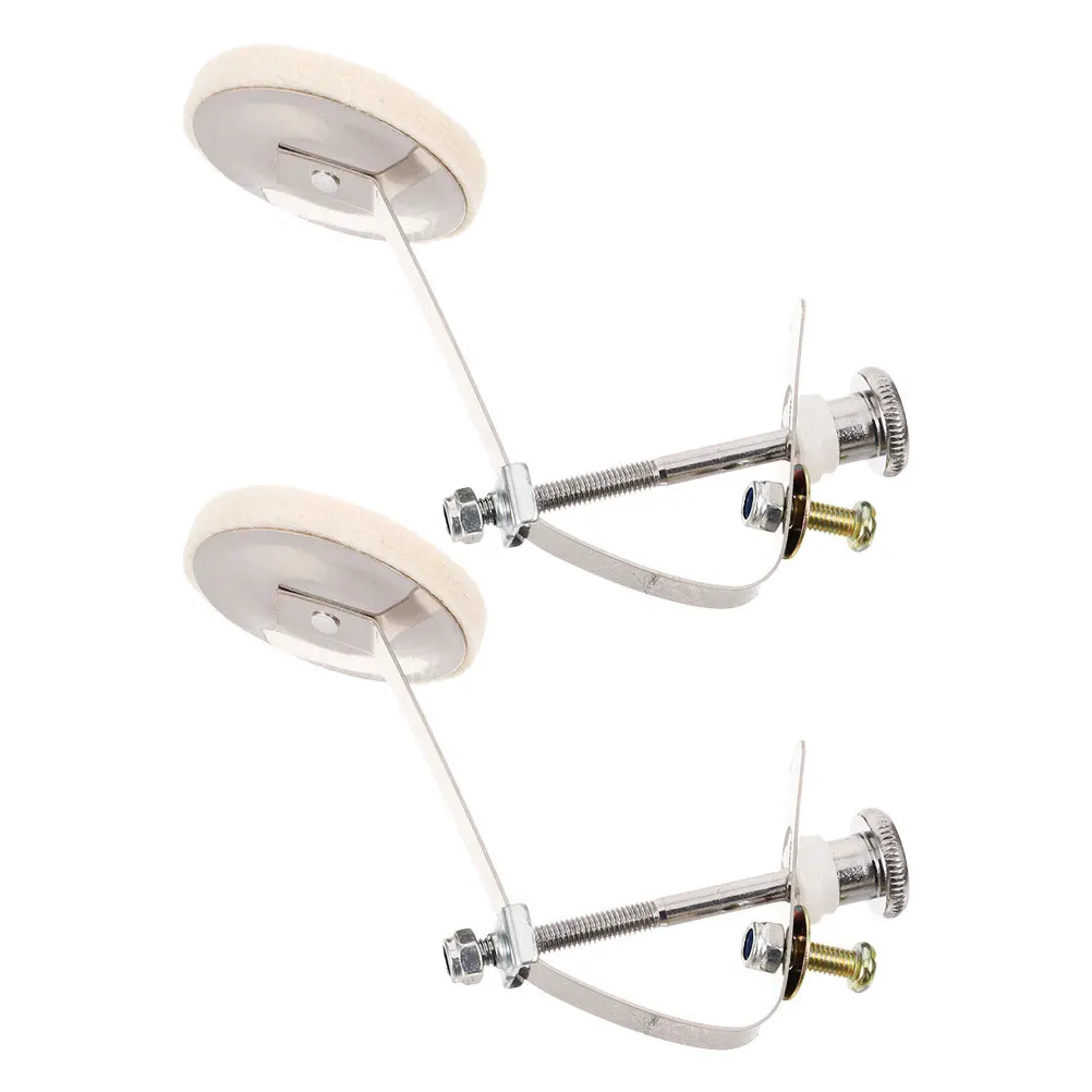 2pcs Snare Drum Accessories Metal Felt Dampening Pads For Tone Control Volume Reduction Practice Mute Tool Compatible With Jazz
2pcs Snare Drum Accessories Metal Felt Dampening Pads For Tone Control Volume Reduction Practice Mute Tool Compatible With Jazz