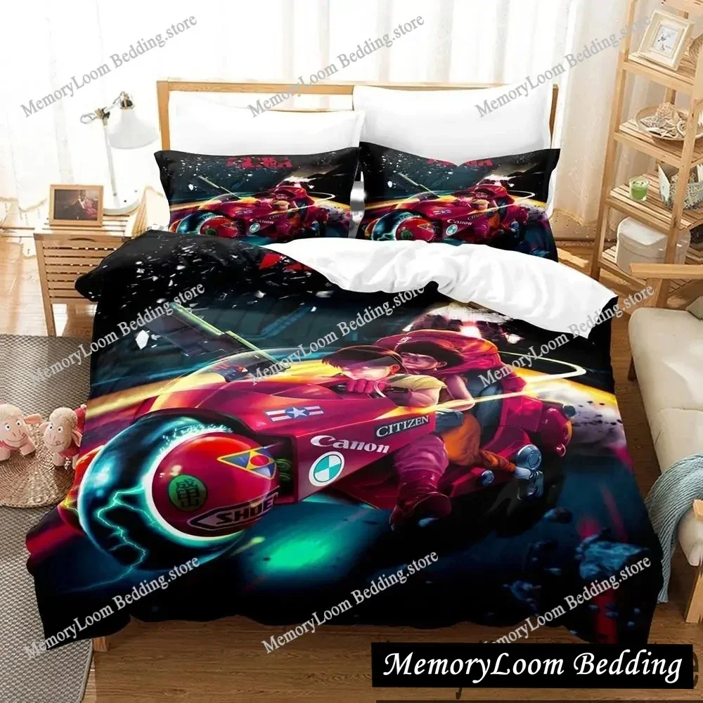3D Printed Anime Vibrant Akira Bedding Set Duvet Cover Bedroom Cozy Comforter Single/Twin/King Size Quilt Cover Home Textiles
3D Printed Anime Vibrant Akira Bedding Set Duvet Cover Bedroom Cozy Comforter Single/Twin/King Size Quilt Cover Home Textiles