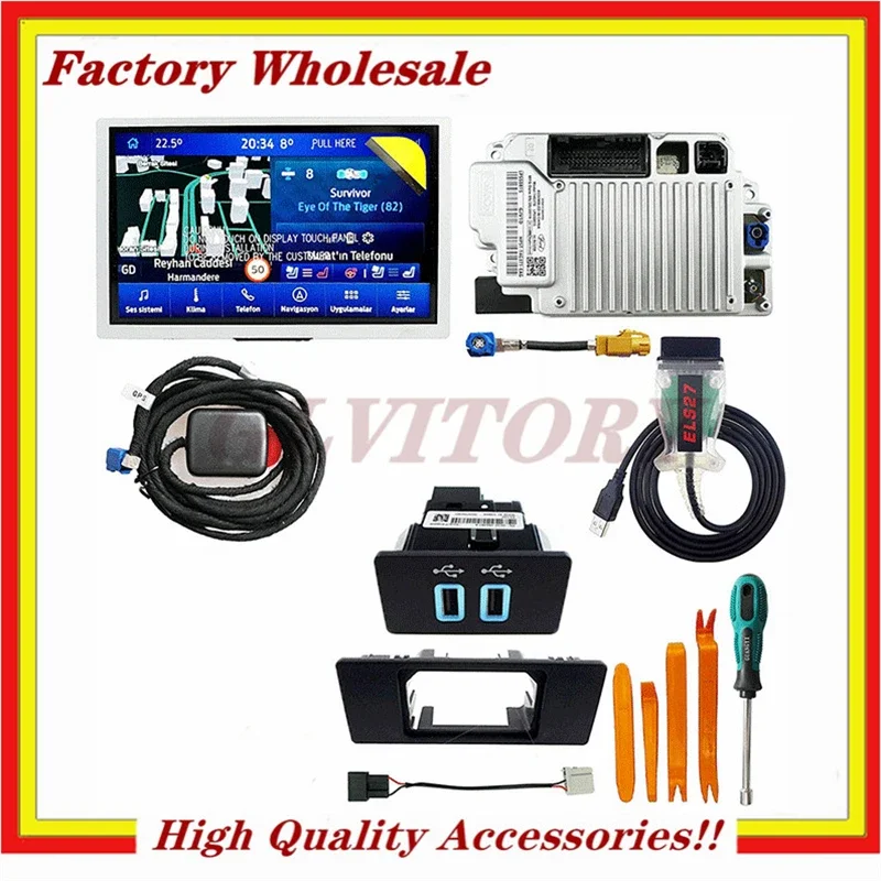 32GB-Map Factory SYNC 2 to SYNC 3 Upgrade Kit APIM Module Carplay Fit for Ford Lincoln Sync3 HC3T-14F014-BD HC3T14F014BD
32GB-Map Factory SYNC 2 to SYNC 3 Upgrade Kit APIM Module Carplay Fit for Ford Lincoln Sync3 HC3T-14F014-BD HC3T14F014BD