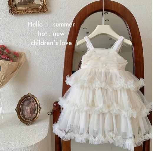 Girls Skirt 2025 Summer New Childrens Clothes Korean Style Girl Baby Solid Color Princess Suspender Pompadour Skirt Casual
Girls Skirt 2025 Summer New Childrens Clothes Korean Style Girl Baby Solid Color Princess Suspender Pompadour Skirt Casual