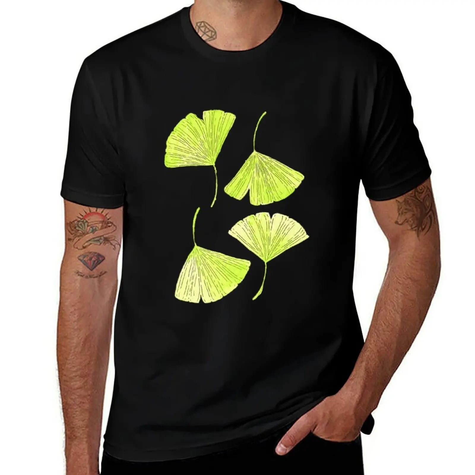ginkgo leaf T-Shirt Fashion Casual Short Sleeve T-Shirt
ginkgo leaf T-Shirt Fashion Casual Short Sleeve T-Shirt