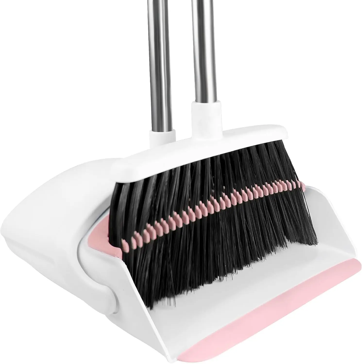 52in Adjustable Broom and Dustpan Set with Comb Teeth for Pet Hair, Food, Dirt - Home Cleaning Kit
52in Adjustable Broom and Dustpan Set with Comb Teeth for Pet Hair, Food, Dirt - Home Cleaning Kit