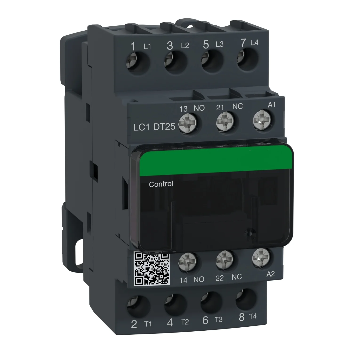 LC1DT25F7 TeSys D contactor - 4P(4 NO) - AC-1 - = 440 V 25 A - 110 V AC 50/60 Hz coil
LC1DT25F7 TeSys D contactor - 4P(4 NO) - AC-1 - = 440 V 25 A - 110 V AC 50/60 Hz coil