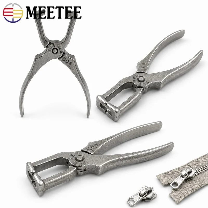 1Pc Standard 304 Stainless Steel Zipper Pliers Installation Tool for Clothes Shoes Stopper Repair Replacement Sewing DIY Kit Set
1Pc Standard 304 Stainless Steel Zipper Pliers Installation Tool for Clothes Shoes Stopper Repair Replacement Sewing DIY Kit Set