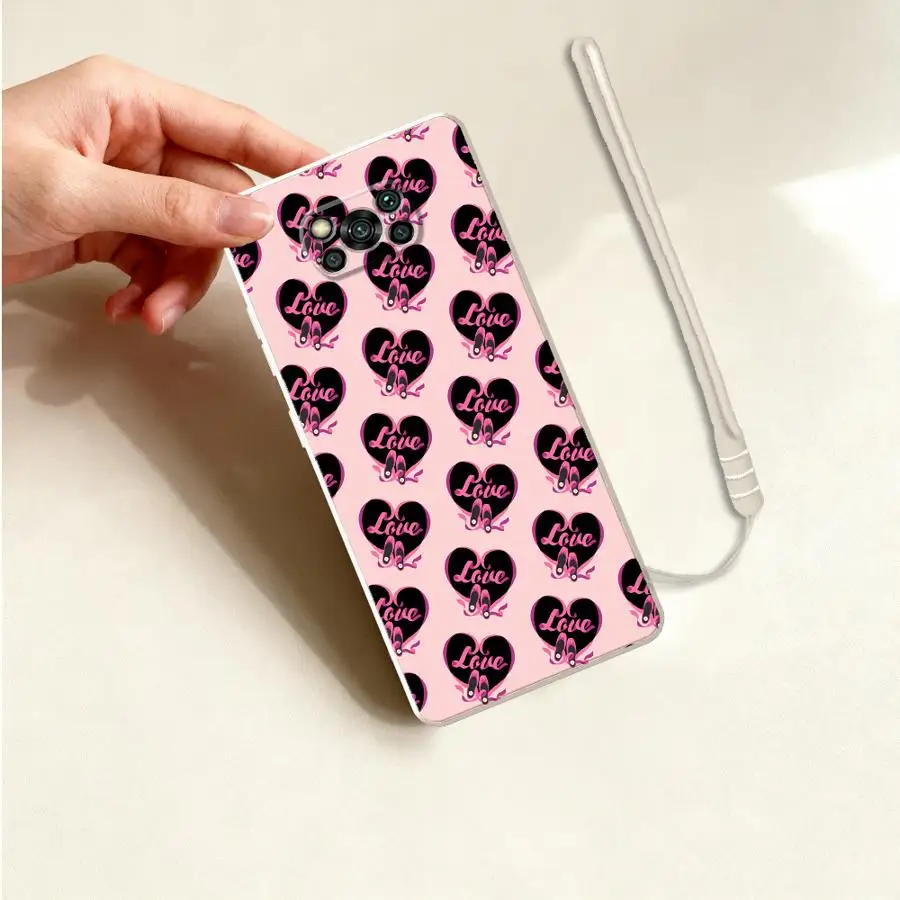 Soft Funda Back Phone Cover Case for Xiaomi Poco F4 X3 NFC C71 F5 F3 X4 X3 Pro C85 I Love You
Soft Funda Back Phone Cover Case for Xiaomi Poco F4 X3 NFC C71 F5 F3 X4 X3 Pro C85 I Love You