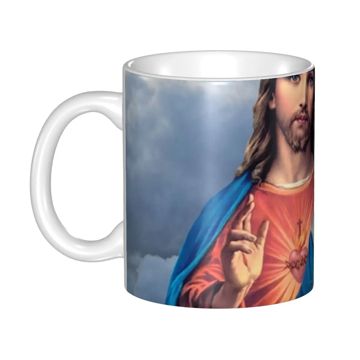 Customized Sacred And Immaculate Hearts Mug DIY Catholic Jesus and Mary Ceramic Milk Tea Coffee Cups
Customized Sacred And Immaculate Hearts Mug DIY Catholic Jesus and Mary Ceramic Milk Tea Coffee Cups