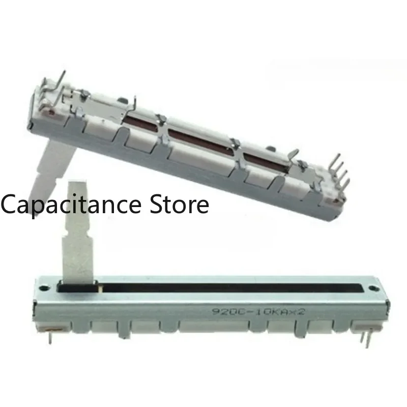 5PCS Sliding potentiometer mixing table push rod stroke 45mm 6cm 10KA × 2 
5PCS Sliding potentiometer mixing table push rod stroke 45mm 6cm 10KA × 2
