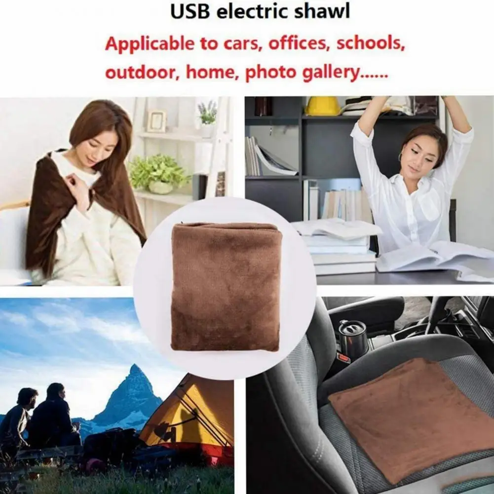 Cozy Warm Electric Blanket Usb Charging Electric Blanket with 3 Temperature Dual-sided Material Time Setting for Camping Travel
Cozy Warm Electric Blanket Usb Charging Electric Blanket with 3 Temperature Dual-sided Material Time Setting for Camping Travel