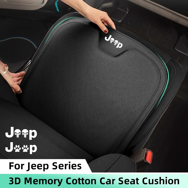 Leather Car Seat Cover Breathable and Non-slip Front Seat Cushion Protector Mat for Jeep Renegade Compass Wrangler Grand Cheroke
Leather Car Seat Cover Breathable and Non-slip Front Seat Cushion Protector Mat for Jeep Renegade Compass Wrangler Grand Cheroke