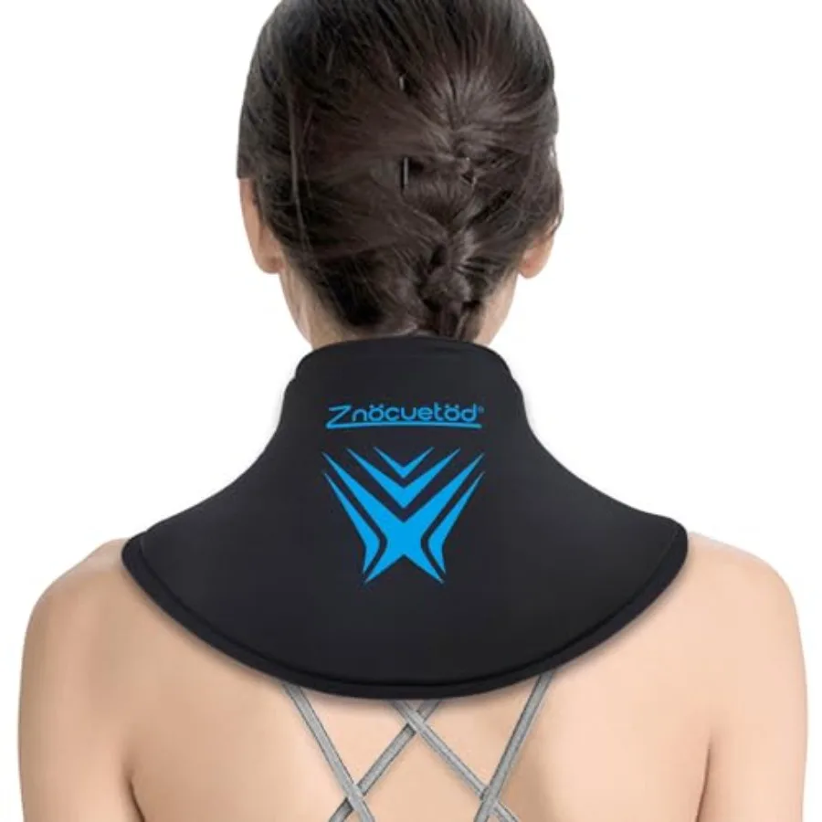 Neck Ice Pack Wrap Reusable Gel Ice Packs for Cervical Injuries Pain Relief, Flexible Cold Hot Compress Therapy for Shoulder Sw
Neck Ice Pack Wrap Reusable Gel Ice Packs for Cervical Injuries Pain Relief, Flexible Cold Hot Compress Therapy for Shoulder Sw