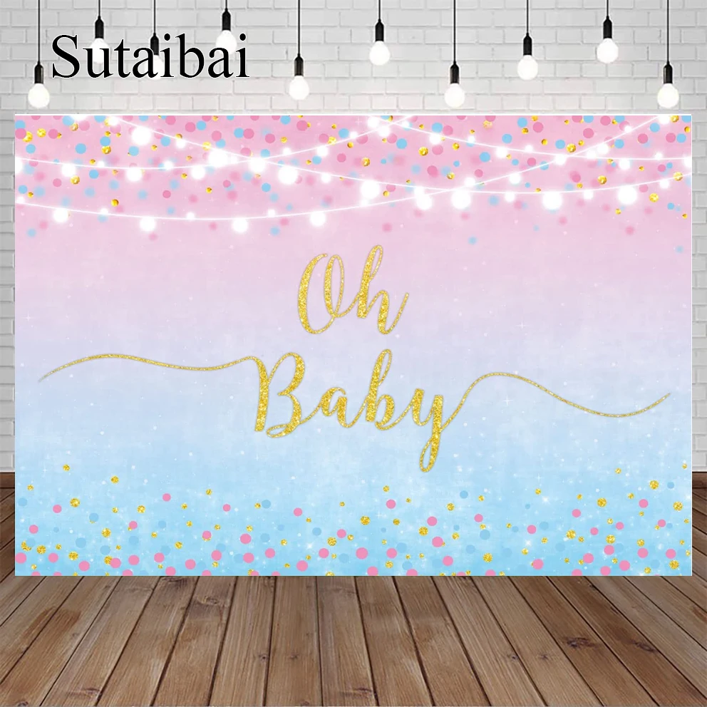Oh Baby Gender Reveal Backdrop for Baby Shower Pink or Blue Dots Photography Background Boys or Girls Gender Reveal Baby Shower
Oh Baby Gender Reveal Backdrop for Baby Shower Pink or Blue Dots Photography Background Boys or Girls Gender Reveal Baby Shower