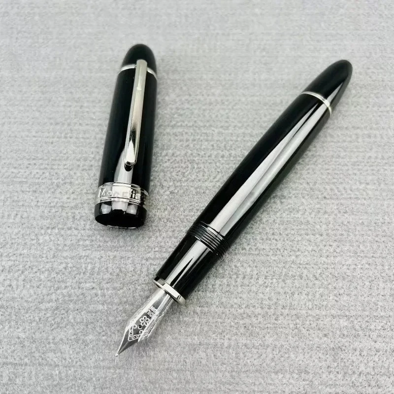 Montefiore Full Metal Fountain Pen Black Fine Nib Business Pen Practicing Calligraphy Ink Absorption Non-carbon Signature Pen
Montefiore Full Metal Fountain Pen Black Fine Nib Business Pen Practicing Calligraphy Ink Absorption Non-carbon Signature Pen