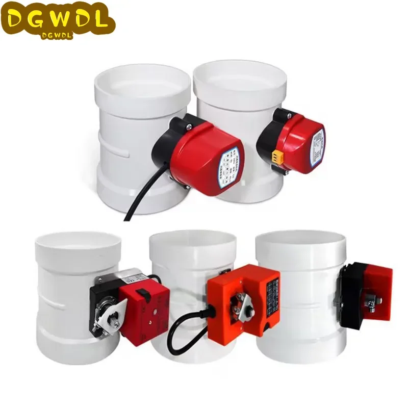 220V AC Plastic ABS Electric Air Damper PVC Motorized Pipe Control Check Valve 75mm 110mm 160mm Round Pipe Air Volume Controller
220V AC Plastic ABS Electric Air Damper PVC Motorized Pipe Control Check Valve 75mm 110mm 160mm Round Pipe Air Volume Controller