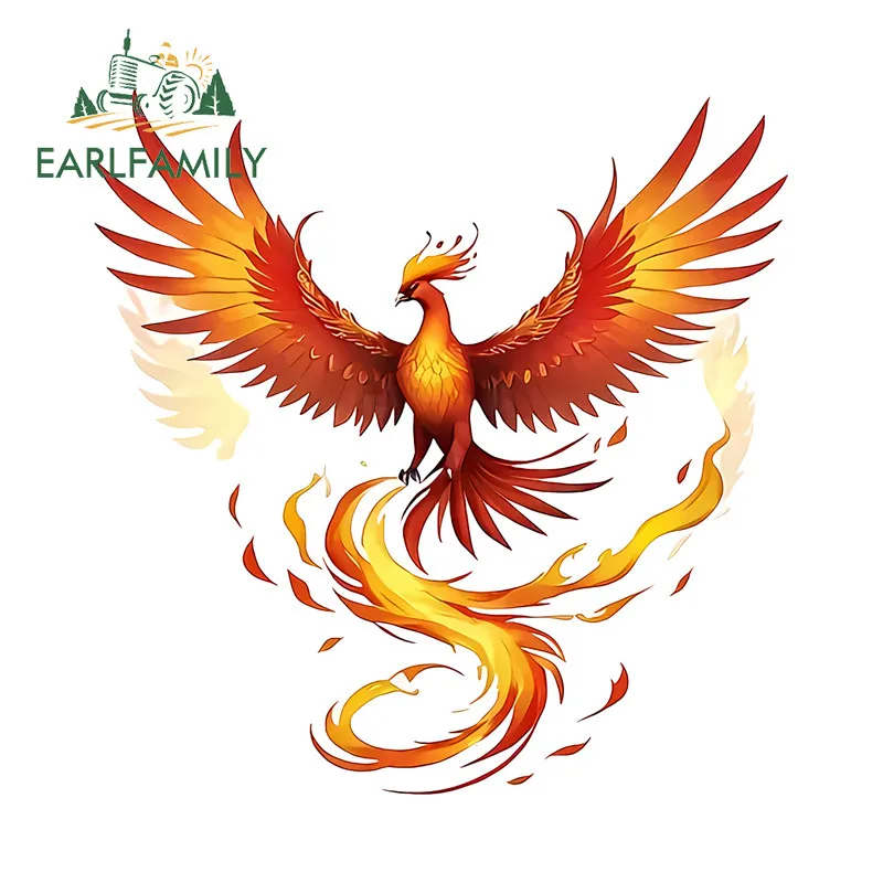 EARLFAMILY Phoenix Car Sticker Campervan Motorcycle Helmet Vinyl Waterproof Vinyl Decals Funny Scratch-Proof Racing Accessories
EARLFAMILY Phoenix Car Sticker Campervan Motorcycle Helmet Vinyl Waterproof Vinyl Decals Funny Scratch-Proof Racing Accessories