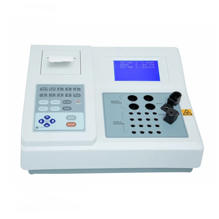 AMAIN Hot Sale Semi-auto B-lood Coagulometer Analyzer AMSX5002 Clinical Analytic Instruments For Laboratory Use
AMAIN Hot Sale Semi-auto B-lood Coagulometer Analyzer AMSX5002 Clinical Analytic Instruments For Laboratory Use