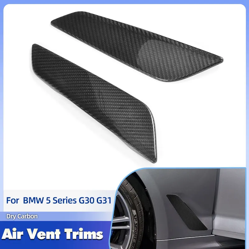 Car Side Fender Vents Fins Trims Prepreg Dry Carbon for BMW 5 Series G30 G31 M-Sport Sedan 2017-2020 Front Air Vent Covers
Car Side Fender Vents Fins Trims Prepreg Dry Carbon for BMW 5 Series G30 G31 M-Sport Sedan 2017-2020 Front Air Vent Covers