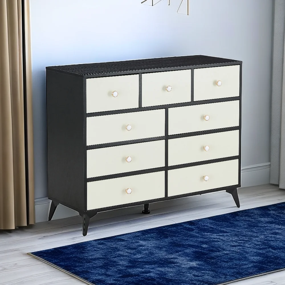 Wood Cabinet Dresser, Storage Organizer with 9 Drawer, Easy Assembly, Versatile Design, Dresser for Kitchen and Bedroom, Hallway
Wood Cabinet Dresser, Storage Organizer with 9 Drawer, Easy Assembly, Versatile Design, Dresser for Kitchen and Bedroom, Hallway