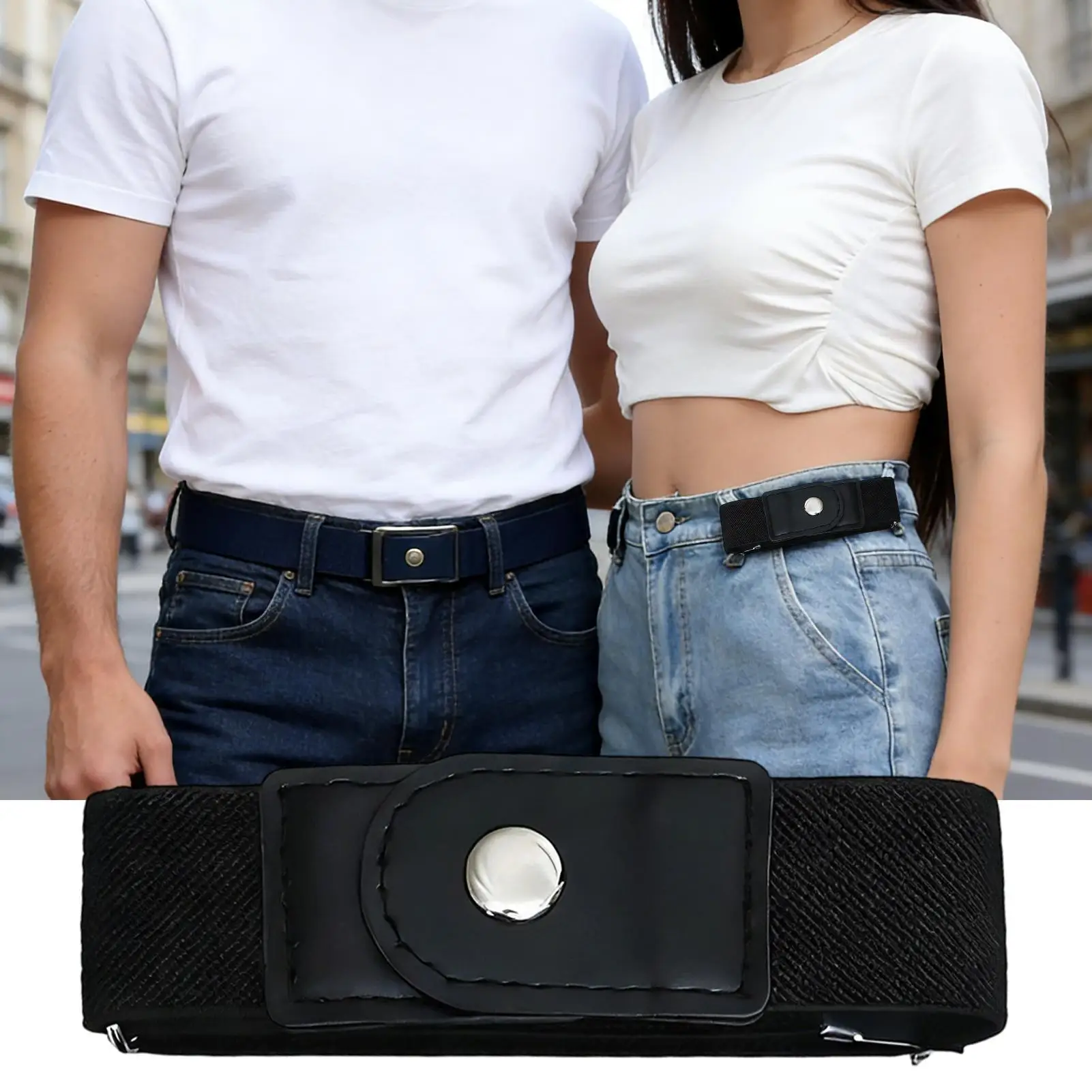 Adjustable Elastic Waist Band 2pcs No Buckle Belt Invisible Belt Buckle-Free Belts for Women Men Jean Pants No Buckle Waist Belt
Adjustable Elastic Waist Band 2pcs No Buckle Belt Invisible Belt Buckle-Free Belts for Women Men Jean Pants No Buckle Waist Belt