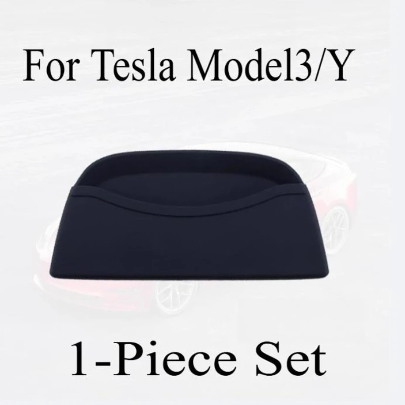 Trash Can For Tesla Model3/Y Seat Rear Pocket Storage Storage Box Accessories Modification Car Interior Storage Accessories