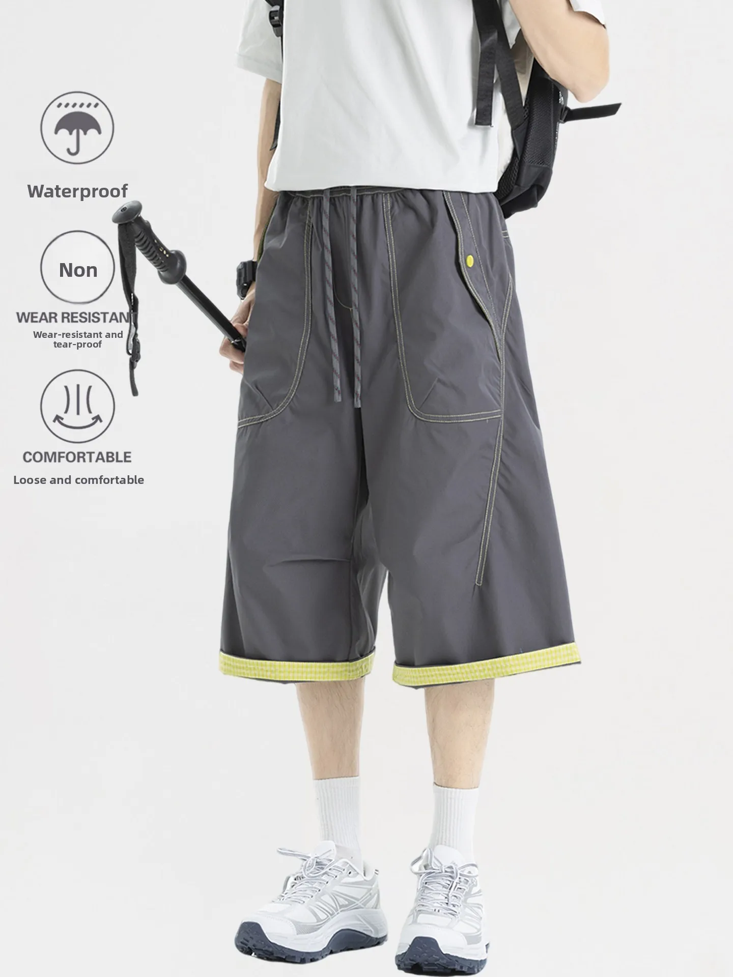 Outdoor Workwear Quick Dry Lightweight Loose Fit HUSS Line Men's Summer Shorts Pants Breathable Waterproof for Hiking And Cli...
Outdoor Workwear Quick Dry Lightweight Loose Fit HUSS Line Men's Summer Shorts Pants Breathable Waterproof for Hiking And Cli...