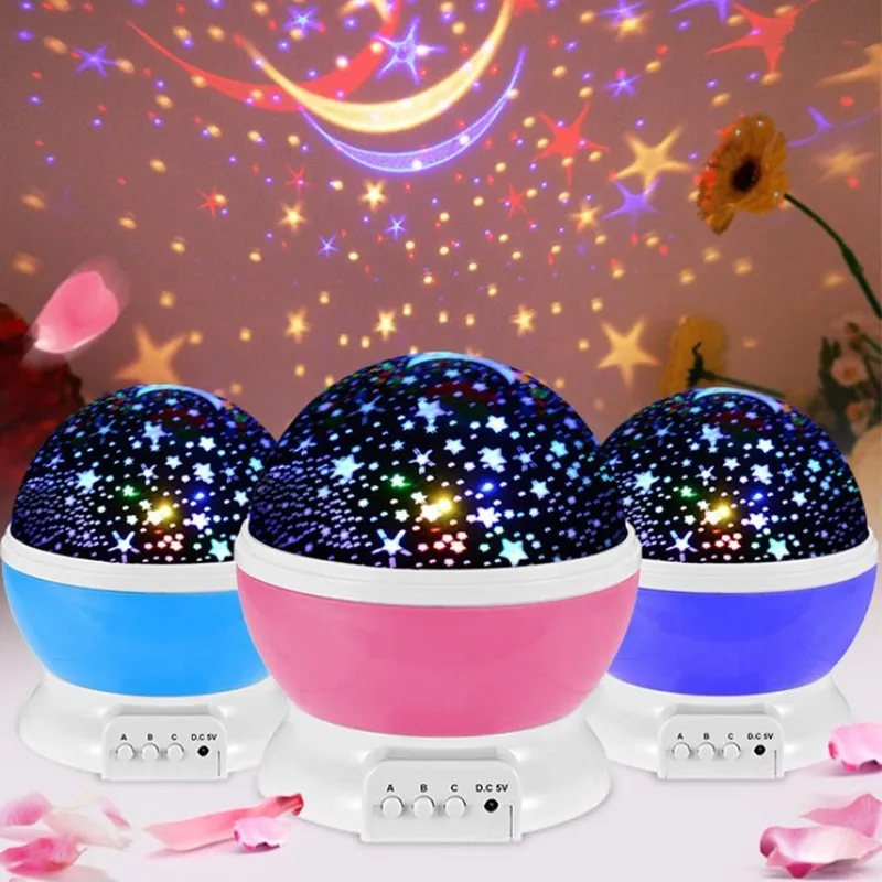 Novelty Luminous Toys Romantic Starry Sky LED Night Light Projector Battery USB Night Light Creative Birthday Toys For Children
Novelty Luminous Toys Romantic Starry Sky LED Night Light Projector Battery USB Night Light Creative Birthday Toys For Children