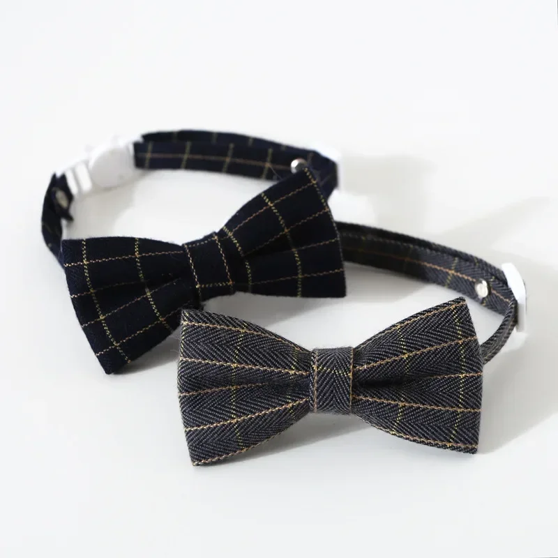 Breakaway Cat Collar with Bell Adjustable Kitten Cat Collars Cat Accessories Pet Supplies Puppy Bow Tie for Small Dogs
Breakaway Cat Collar with Bell Adjustable Kitten Cat Collars Cat Accessories Pet Supplies Puppy Bow Tie for Small Dogs