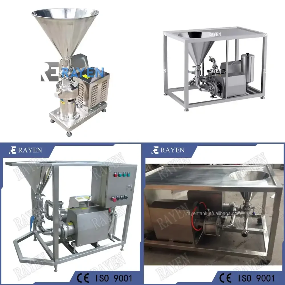 Sanitary Stainless Steel Liquid Mixer Pump for Sugar Flour and Milk 500-12000L Capacity for Food & Beverage Factory
Sanitary Stainless Steel Liquid Mixer Pump for Sugar Flour and Milk 500-12000L Capacity for Food & Beverage Factory