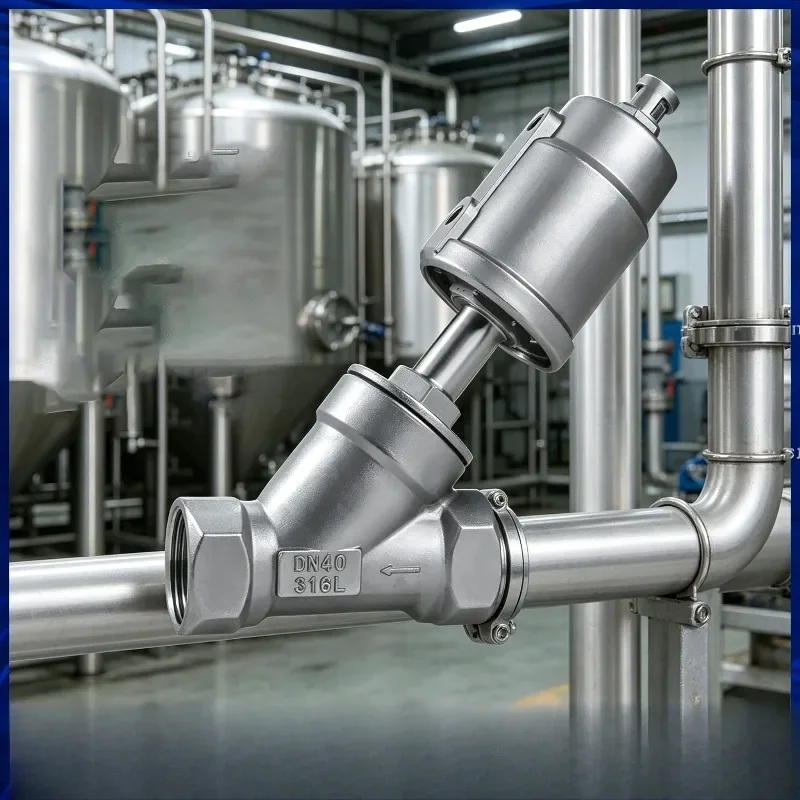 Y Type 304 Stainless 1/2" 3/4" 1" BSPT Female Normally Closed Steel Pneumatic Air Angle Seat Valve DN15 Steam Gas Oil Water
Y Type 304 Stainless 1/2" 3/4" 1" BSPT Female Normally Closed Steel Pneumatic Air Angle Seat Valve DN15 Steam Gas Oil Water