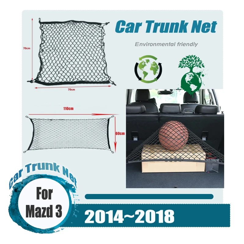 For Mazda 3 Accessories 2014-2018 BM Axela Hatchback Car Trunk Nets Auto Trunk Storage Organizer Elastic Nets Car Accessories
For Mazda 3 Accessories 2014-2018 BM Axela Hatchback Car Trunk Nets Auto Trunk Storage Organizer Elastic Nets Car Accessories