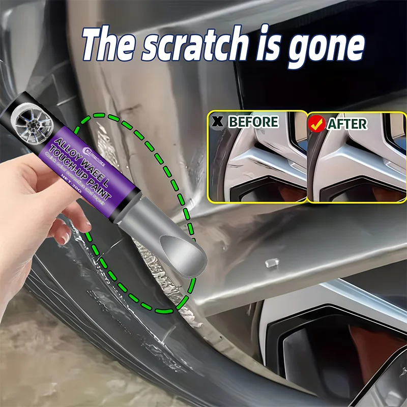 Universal Alloy Wheel Repair Kit - Suitable for Silvery Wheels, Car Rim Scratch and Curb Damage Repair Paint Set, In
Universal Alloy Wheel Repair Kit - Suitable for Silvery Wheels, Car Rim Scratch and Curb Damage Repair Paint Set, In