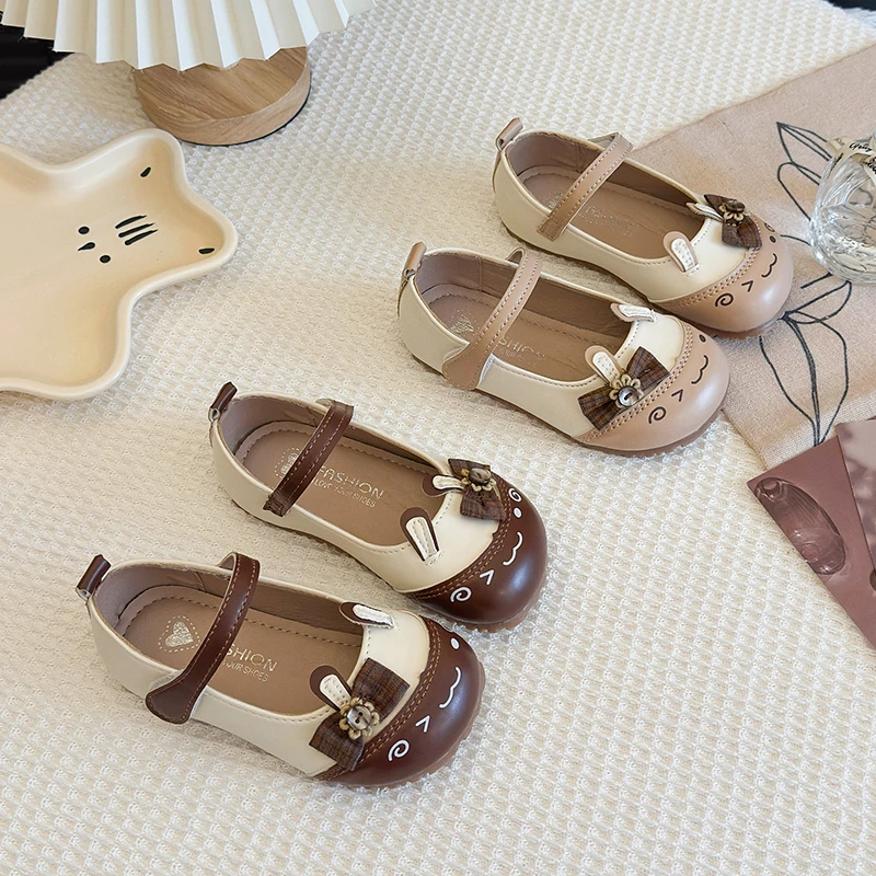 Spring Girl's Princess Shoes Rabbit Sewing Hook-loop Cute Kid's Flat Shoes Solid Colors Anti-slip Lovely Chic Children Shoes
Spring Girl's Princess Shoes Rabbit Sewing Hook-loop Cute Kid's Flat Shoes Solid Colors Anti-slip Lovely Chic Children Shoes
