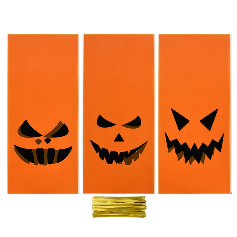50Pcs Halloween Candy Gift Bags Pumpkin Biscuit Snack Packaging Bag Halloween Party Decorations 2024 Kids Gift Trick Or Treat 
50Pcs Halloween Candy Gift Bags Pumpkin Biscuit Snack Packaging Bag Halloween Party Decorations 2024 Kids Gift Trick Or Treat