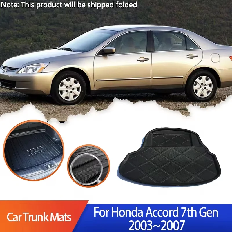 Коврики в багажник автомобиля для Honda Accord 7-го поколения 2003, 2004, 2005, 2006, 2007, напольный поддон, подкладка для багажника, коврик для багажника, накладки на багажник, аксессуары
Коврики в багажник автомобиля для Honda Accord 7-го поколения 2003, 2004, 2005, 2006, 2007, напольный поддон, подкладка для багажника, коврик для багажника, накладки на багажник, аксессуары