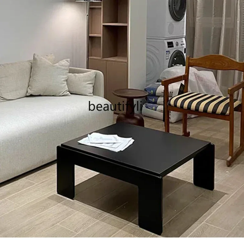 Mid-Ancient Coffee Table Home Living Room Solid Wood Square Tea Table Low Table Modern Simple and Light Luxury
Mid-Ancient Coffee Table Home Living Room Solid Wood Square Tea Table Low Table Modern Simple and Light Luxury