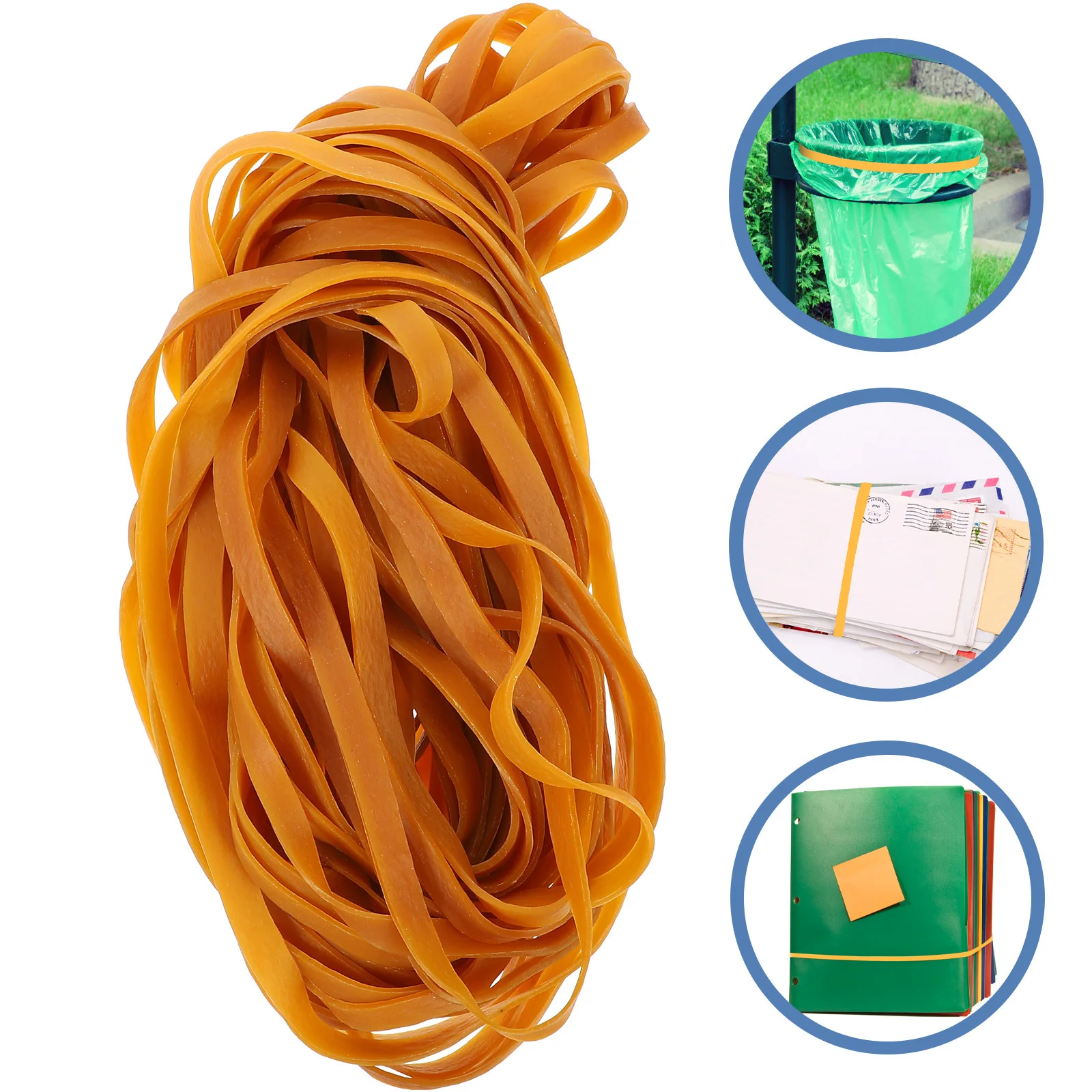 45pcs Thick Elastic Rubber Bands Heavy Duty Stretchable For Home Office School Organization Fixation Household Bundling Wide 
45pcs Thick Elastic Rubber Bands Heavy Duty Stretchable For Home Office School Organization Fixation Household Bundling Wide