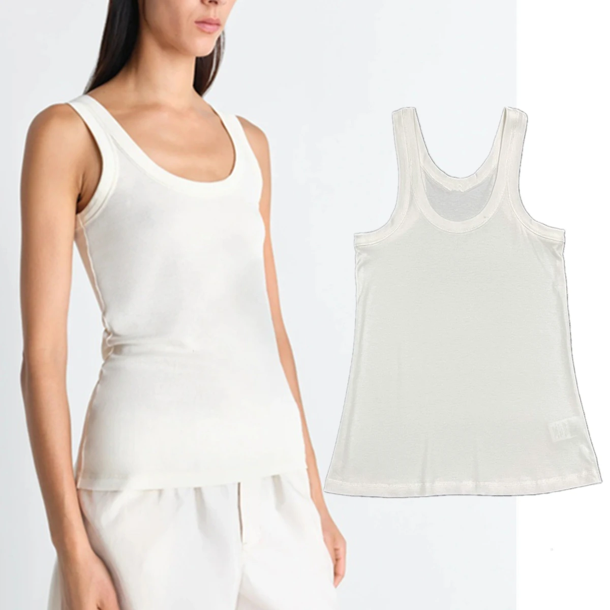 Maxdutti Solid Color Basic Summer T-shirt Women Tank Tops Minimalist Fashion Rib Knitted T-shirt Woman Clothes Female Clothing
Maxdutti Solid Color Basic Summer T-shirt Women Tank Tops Minimalist Fashion Rib Knitted T-shirt Woman Clothes Female Clothing
