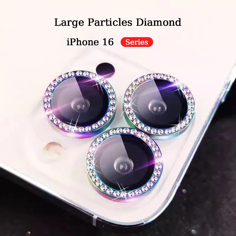 Алмазный протектор объектива камеры для iPhone 16 ProMax 16 Plus 16 Pro iPhone 16 цветной металлический объектив кольцо закаленное стекло крышка камеры
Алмазный протектор объектива камеры для iPhone 16 ProMax 16 Plus 16 Pro iPhone 16 цветной металлический объектив кольцо закаленное стекло крышка камеры