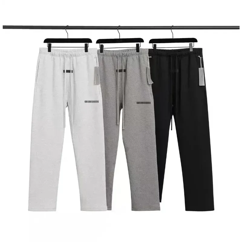 2025 Luxury Brand Season 8 Men's Casual Pants Two Rows Flocked Letter Logo Top Quality Designer Brand Sweatpants
2025 Luxury Brand Season 8 Men's Casual Pants Two Rows Flocked Letter Logo Top Quality Designer Brand Sweatpants