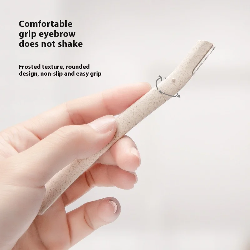 Environmentally Friendly Material Degradable Material Wheat Straw Eyebrow Trimming
Environmentally Friendly Material Degradable Material Wheat Straw Eyebrow Trimming