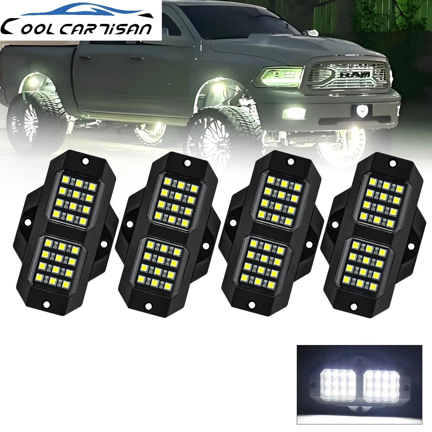 4PC/8PC Car Strip PCB Flexible White, Pink, Yellow, Blue, Green LED Decorative Chassis 4x4 12V Off-road Ambient Lighting
4PC/8PC Car Strip PCB Flexible White, Pink, Yellow, Blue, Green LED Decorative Chassis 4x4 12V Off-road Ambient Lighting