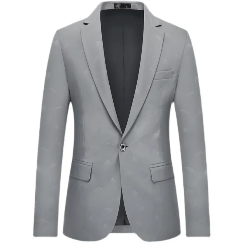 2023 Boutique New Fashion Business Dress Trend Gentleman Comfort Trend Refreshing Casual Wedding Print One Button Suit Jacket
2023 Boutique New Fashion Business Dress Trend Gentleman Comfort Trend Refreshing Casual Wedding Print One Button Suit Jacket