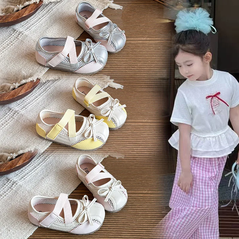Kids Tennis Shoes Mesh Breathable Girls Casual Shoes Sweet Simple Bows 2026 New Fashion Children Sports Shoes Soft Bottom Trendy
Kids Tennis Shoes Mesh Breathable Girls Casual Shoes Sweet Simple Bows 2026 New Fashion Children Sports Shoes Soft Bottom Trendy