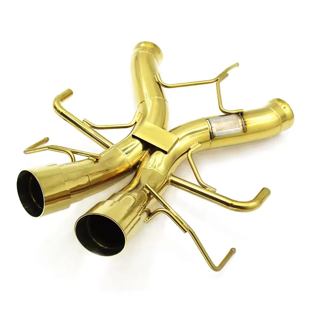 CSZ Titanium Exhaust for Mclaren P1 3.8TT V8 2013-2016 No Muffler Axle Back Non-valved Exhaust Straight Pipes X-pipe Catback
CSZ Titanium Exhaust for Mclaren P1 3.8TT V8 2013-2016 No Muffler Axle Back Non-valved Exhaust Straight Pipes X-pipe Catback