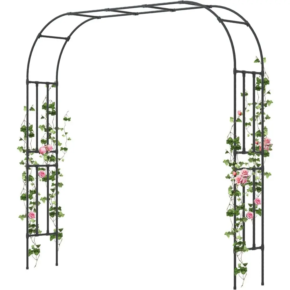 Garden Arch Trellis - Length: 98.5in, Height: 94.5in Garden Trellis or ClimPlants Outdoor - Garden Arch or Lawn, Party, Ceremony
Garden Arch Trellis - Length: 98.5in, Height: 94.5in Garden Trellis or ClimPlants Outdoor - Garden Arch or Lawn, Party, Ceremony
