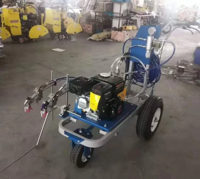 Applicable to Factory Selling With CE Small Cold Paint Airless Road Line Marking Machines for Road
Applicable to Factory Selling With CE Small Cold Paint Airless Road Line Marking Machines for Road