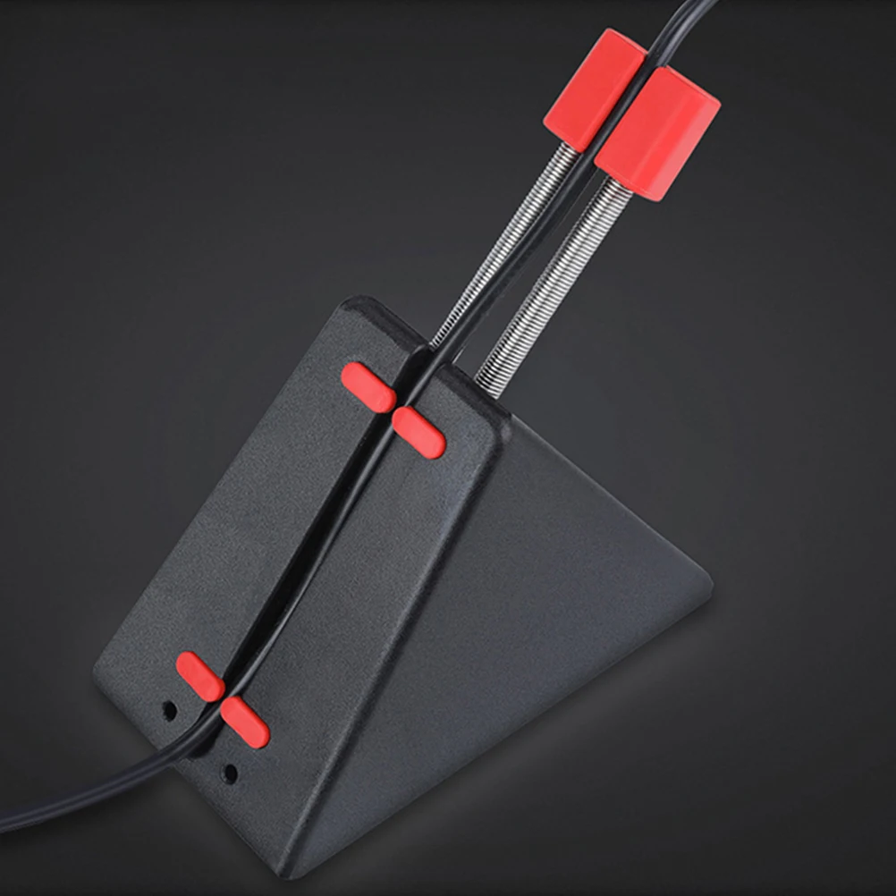 Gaming Cable Management System Sturdy Spring ABS Anti Slip Pad Wire Fixer Computer Desktop Supply Gaming Mouse Cord Holder
Gaming Cable Management System Sturdy Spring ABS Anti Slip Pad Wire Fixer Computer Desktop Supply Gaming Mouse Cord Holder