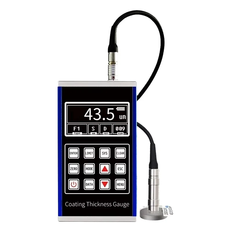 JCT800 High Accuracy Industrial Surface Coating Thickness Gauge Meter Digital
JCT800 High Accuracy Industrial Surface Coating Thickness Gauge Meter Digital