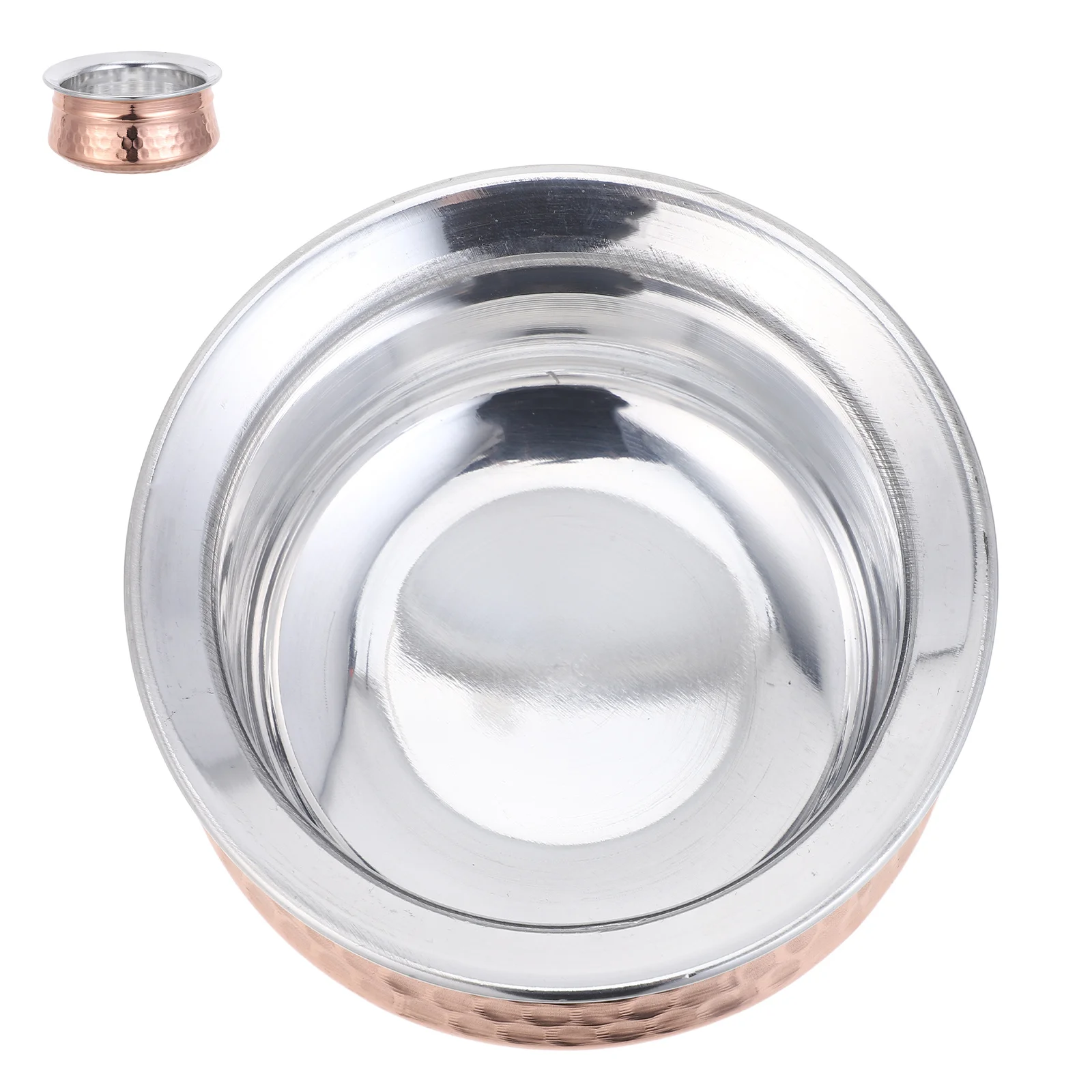 Indian Food Bowl 4.5 Hammered Karahi Rice Vegetable Curry Serving Dish Tableware for Home Restaurant Party Indian Serveware Bowl
Indian Food Bowl 4.5 Hammered Karahi Rice Vegetable Curry Serving Dish Tableware for Home Restaurant Party Indian Serveware Bowl